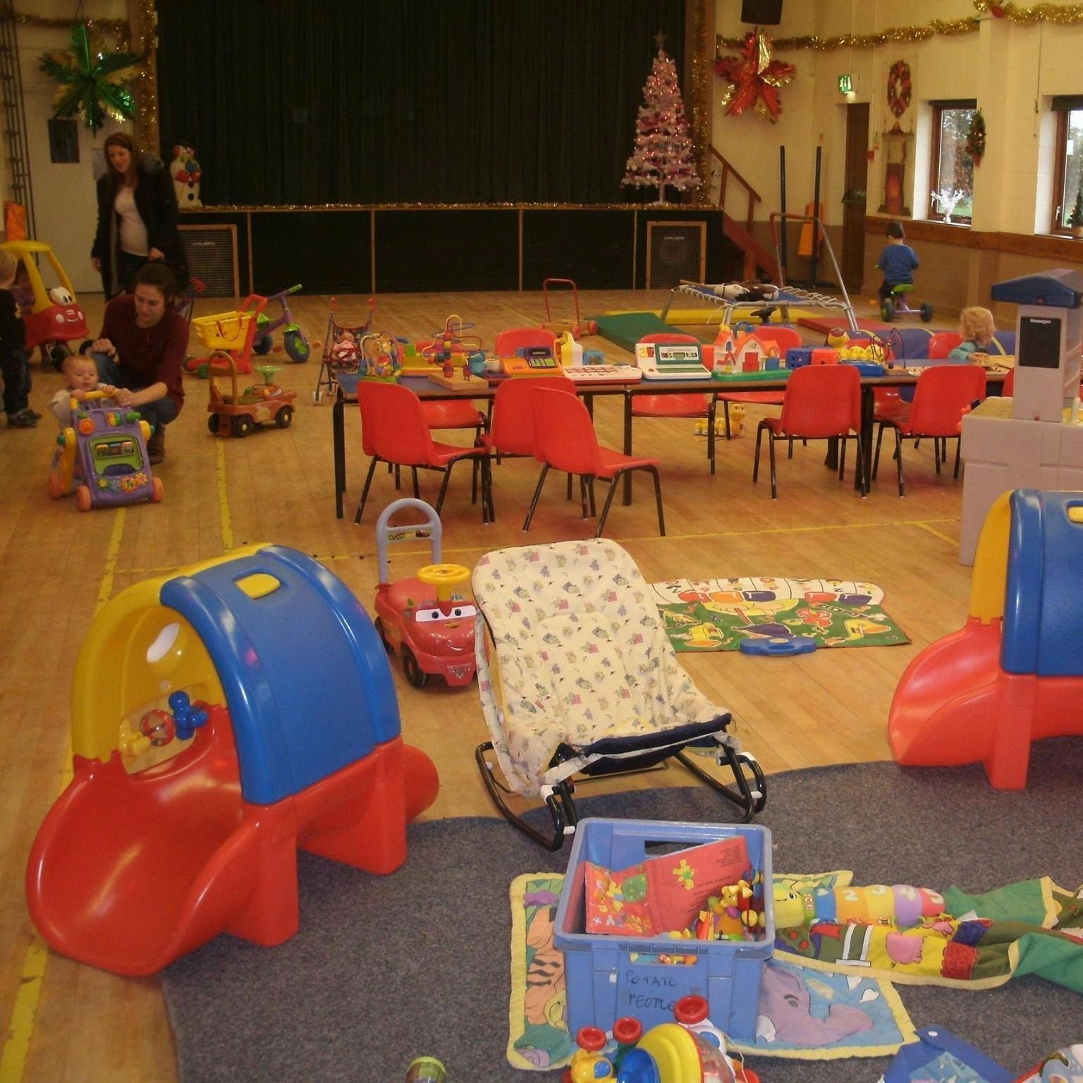 Music group at village hall